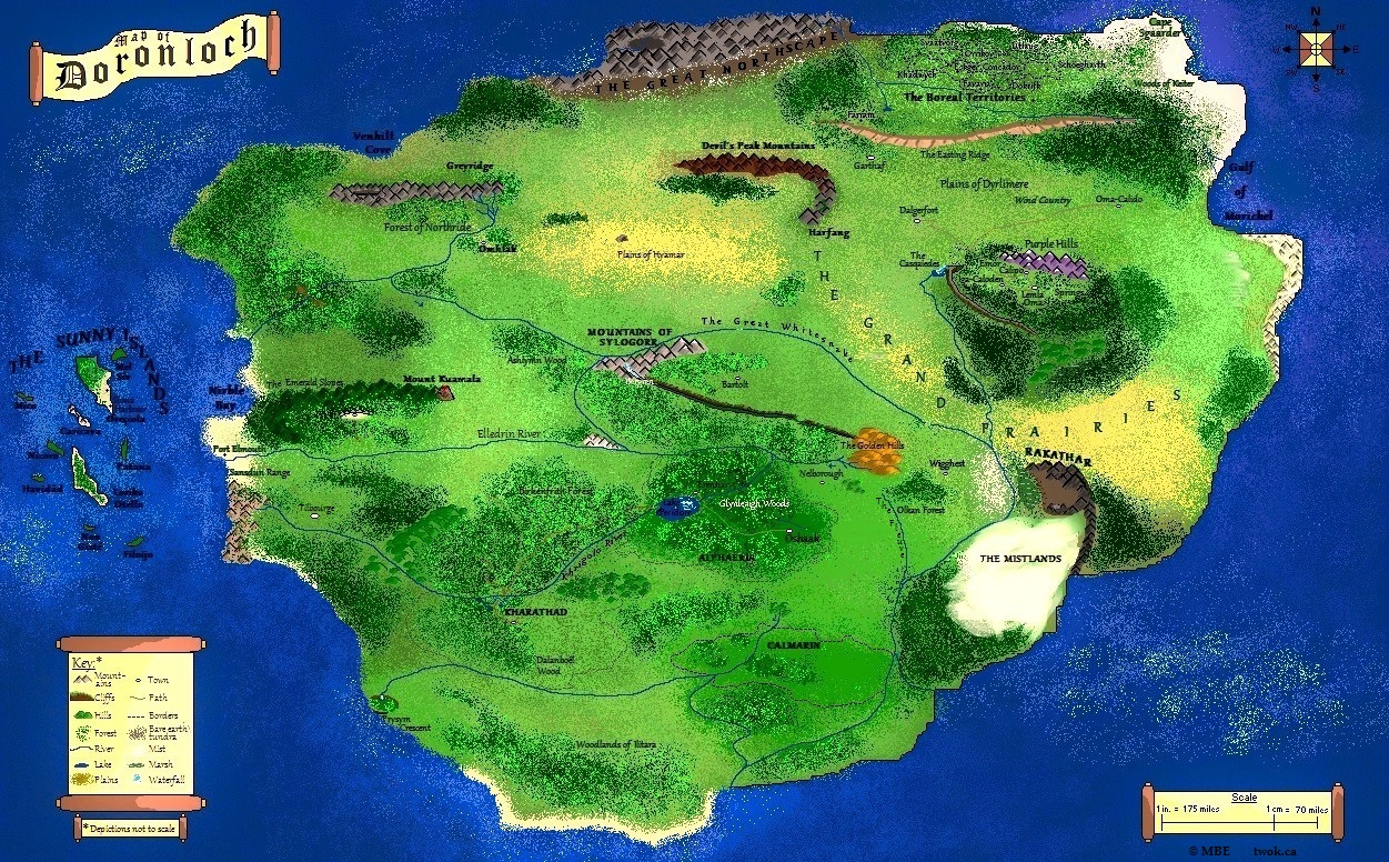 Map of Doronloch